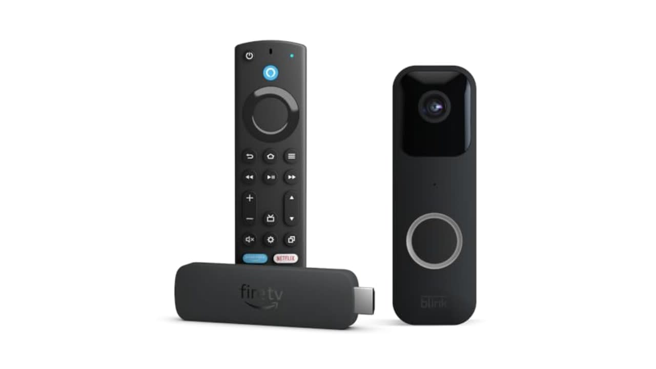  All-new  Fire TV Stick 4K bundle with Blink Video Doorbell