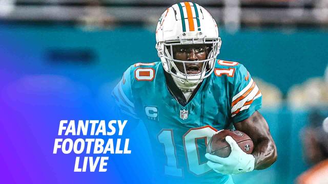 Tyreek Hill in trouble with Tua out? | Fantasy Football Live