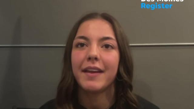 Charles City's Lilly Luft talks about her commitment to Iowa wrestling