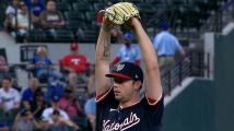 Mitchell Parker strikes out five against the Rangers