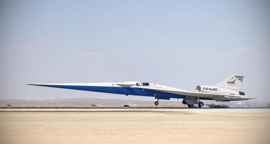 NASA’s X-59 supersonic jet is cleared for final assembly