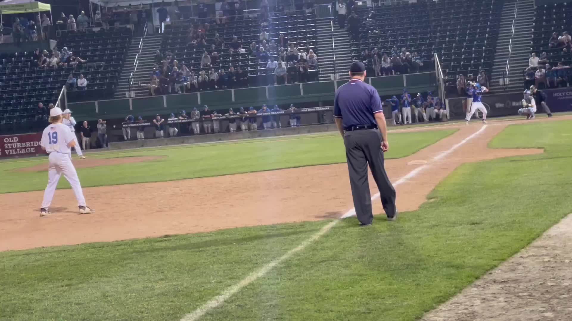 VIDEO Franklin baseball celebrates 4-0 win over Methuen at Fitton Firld in Worcester