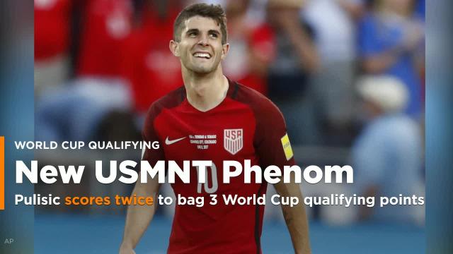 USMNT's Christian Pulisic scores twice against T&T to bag three World Cup qualifying points