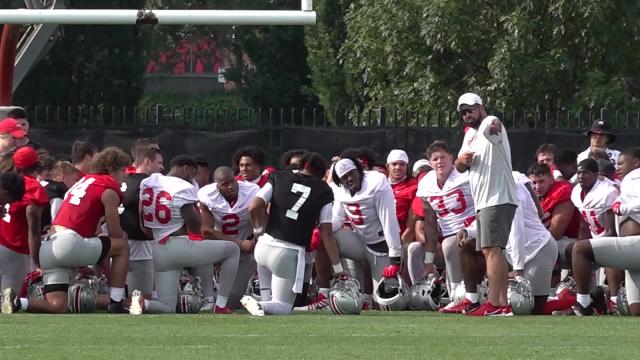 Ohio State football: scenes from first day of fall training camp