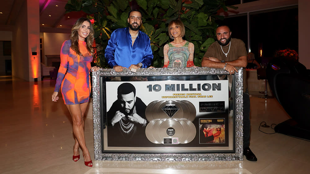 « Unforgettable » de French Montana qui a remporté un certificat de diamant Swae Lee