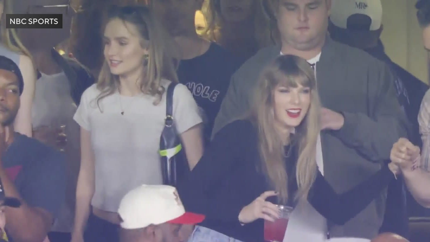 Travis Kelce notes Taylor Swift's bold appearance at Chiefs game