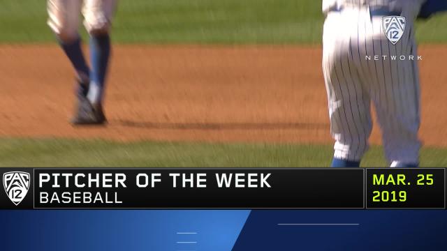 UCLA's Ryan Garcia earns Pac-12 Baseball Pitcher of the Week honors following stifling performance on the mound