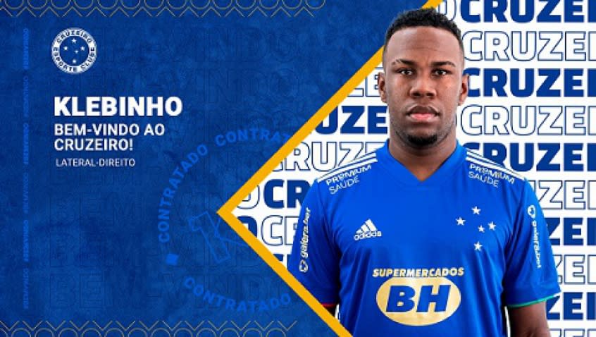 Cruzeiro contrata o lateral-direito Klebinho, ex-Flamengo