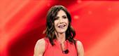 Gov. Kristi Noem of South Dakota speaks at the Conservative Political Action Conference in Orlando in February. (Erin Schaff/The New York Times)