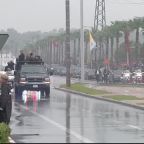 Man runs towards king's motorcade in Morocco