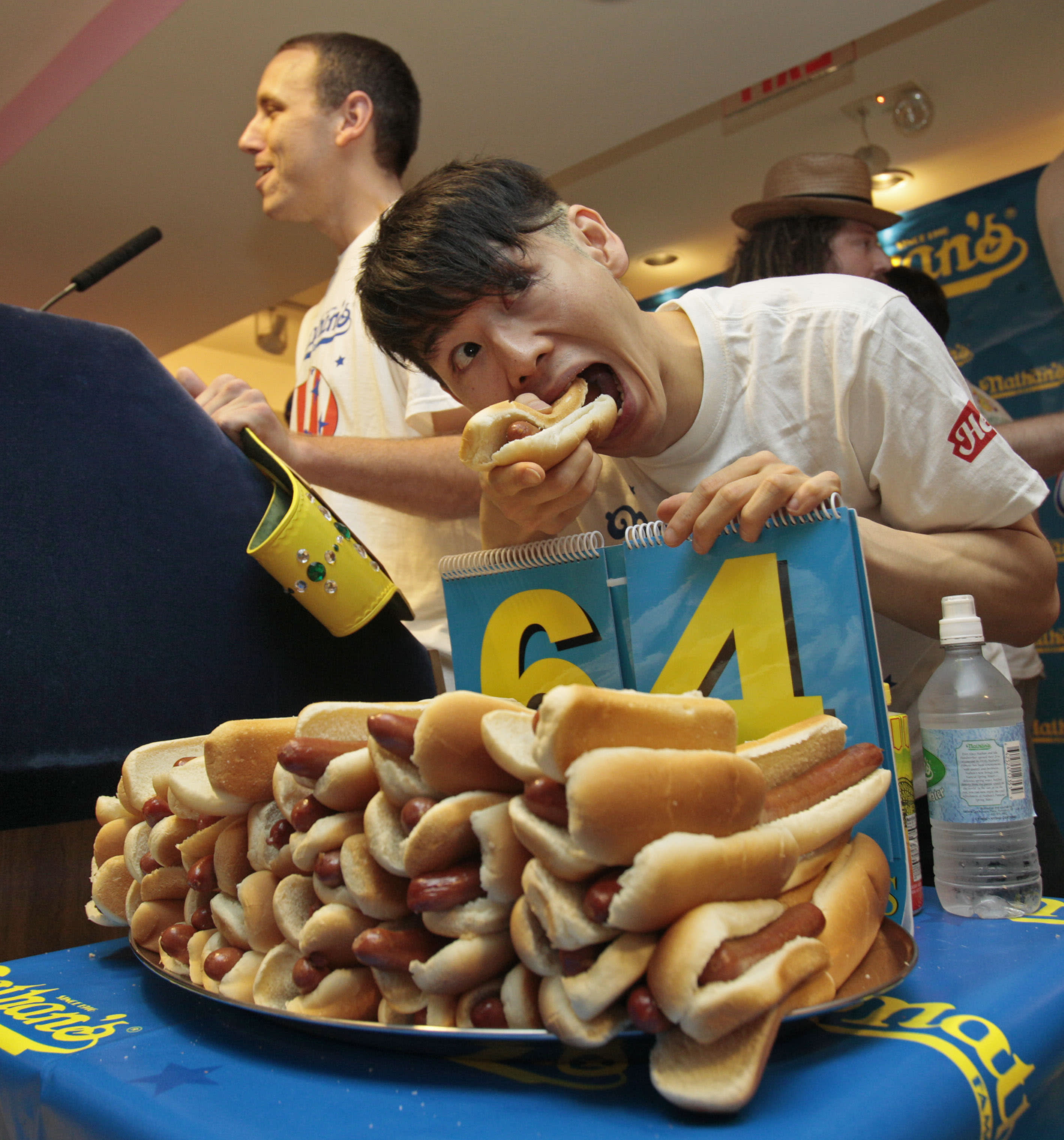 Competitive eater and hot dog eating champ Takeru Kobayashi 'I treat