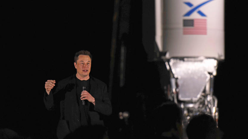 SpaceX's Elon Musk gives an update on the company's Mars rocket Starship in Boca Chica, Texas U.S. September 28, 2019. 