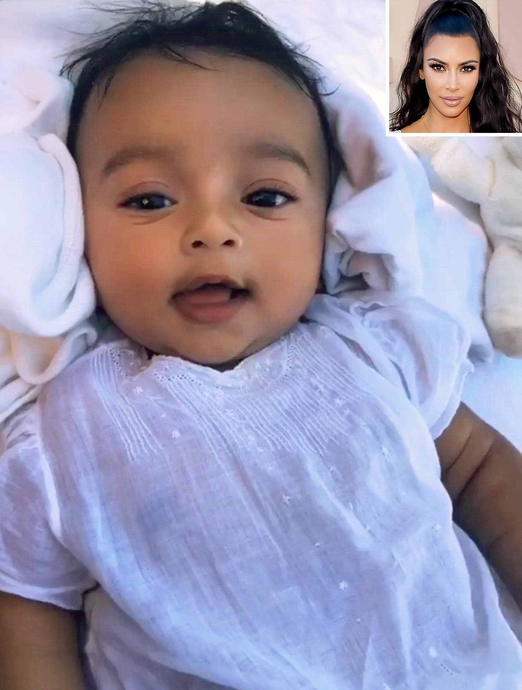 Kim Kardashian Reveals Why She Thinks God Made Daughter Chicago Look 