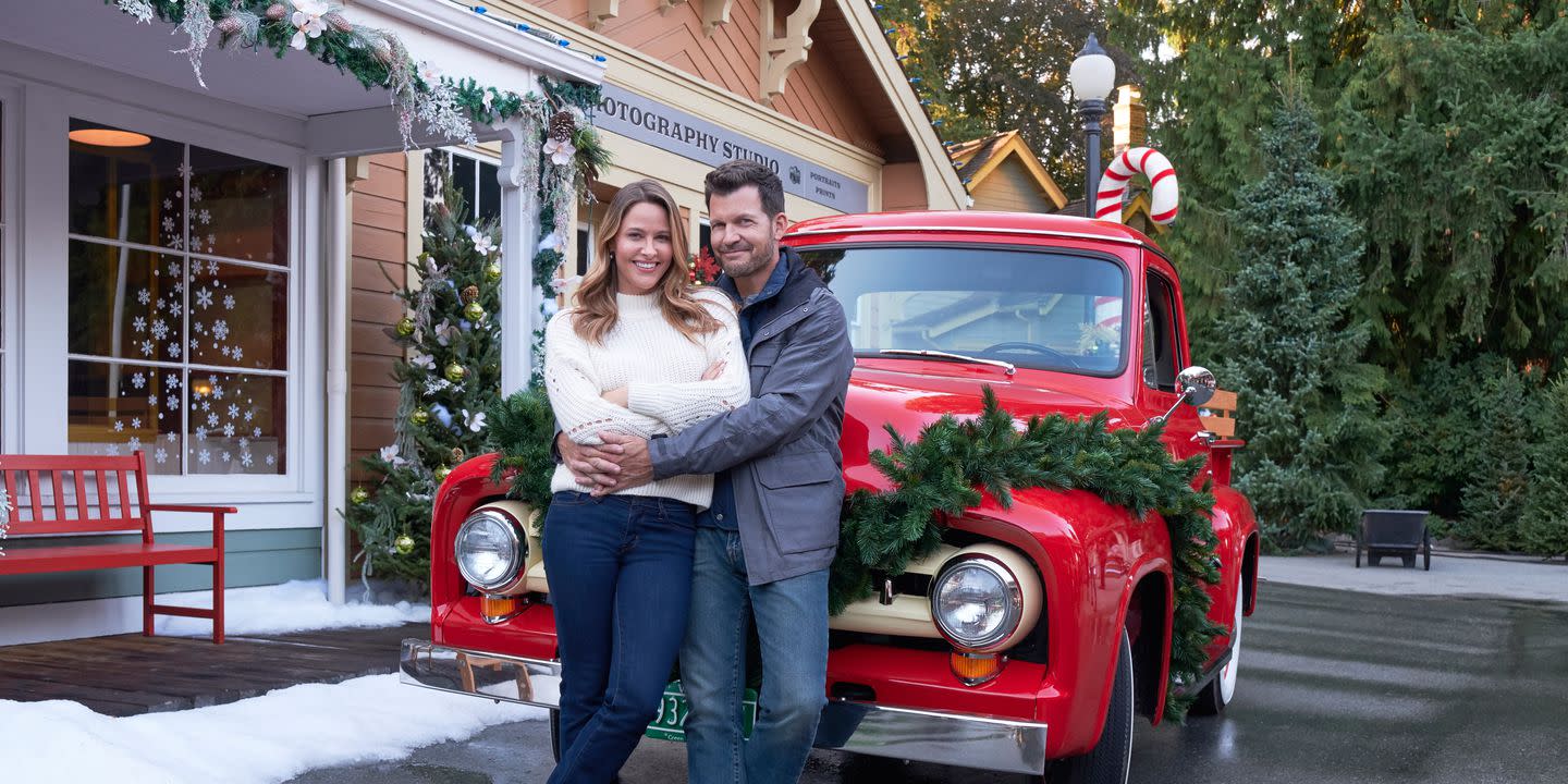 This Hallmark Christmas Movie Set Is a Historic Village You Can Visit