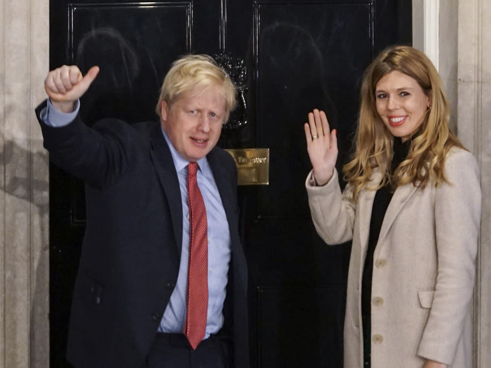 Premierminister Boris Johnson Sechstes Baby Und Dritte Verlobung