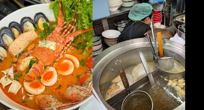 泰國龍蝦比手粗 內用外帶湧人流