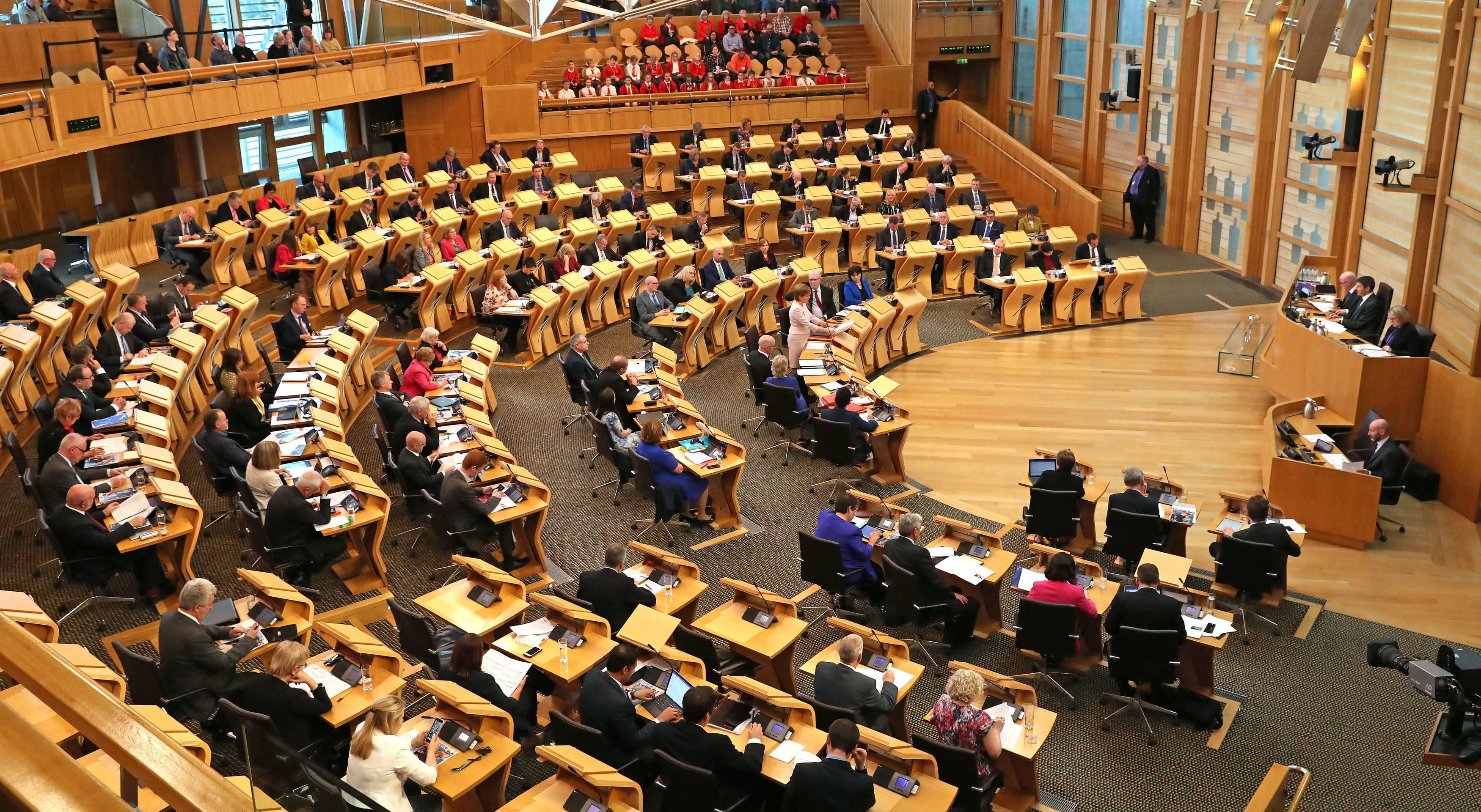 scottish parliament tour guide