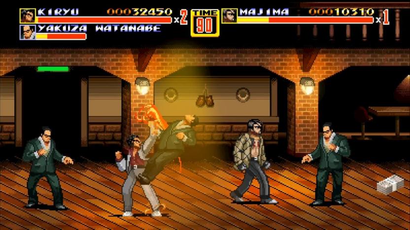 Streets of Kamurocho, a Streets of Rage and Yakuza mashup