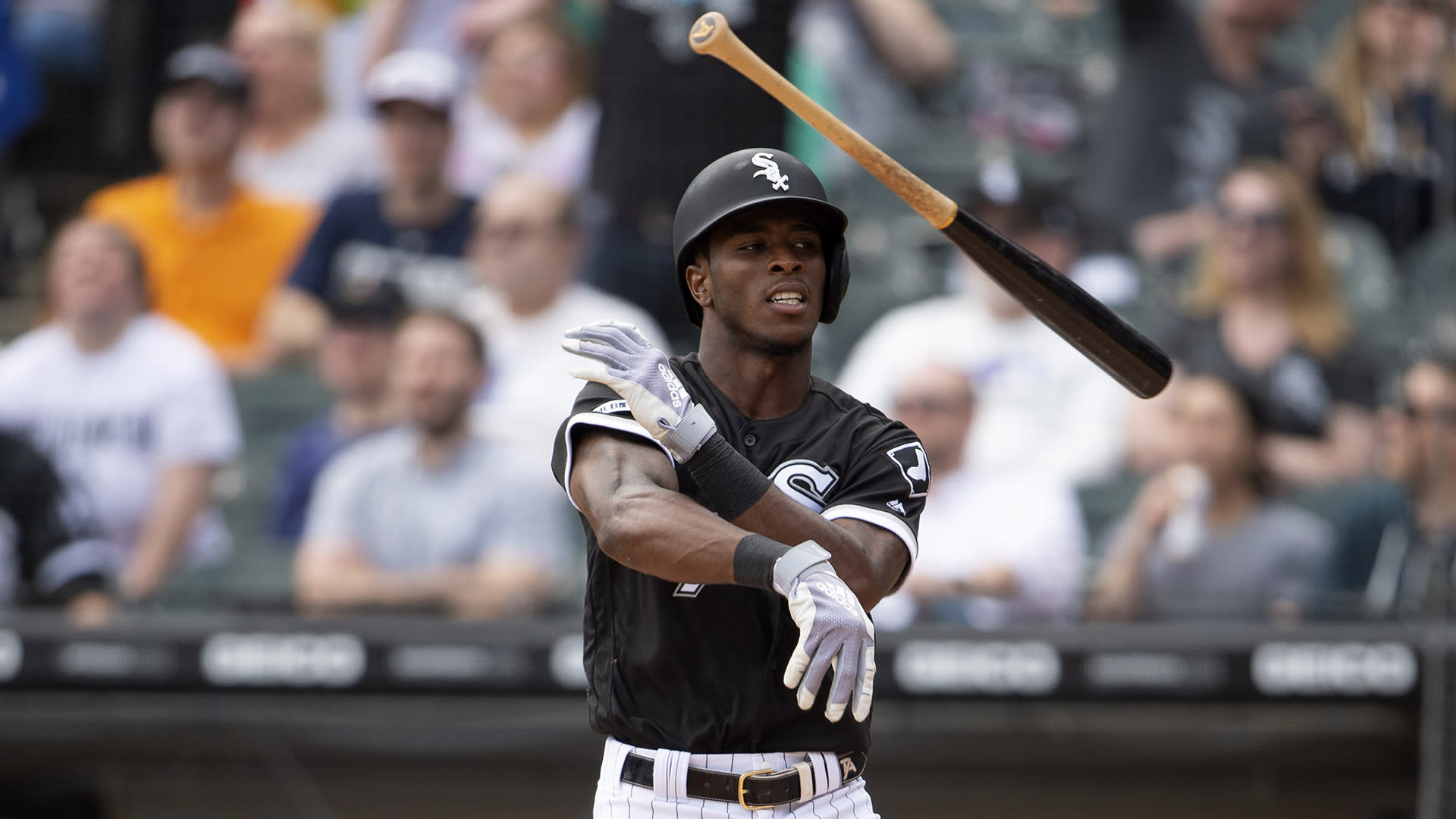 White Sox shortstop Tim Anderson hits his first home run of season