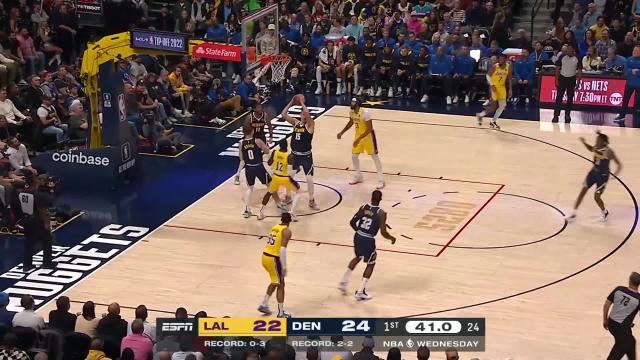 Top plays from Denver Nuggets vs. Los Angeles Lakers