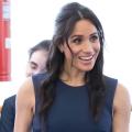 Meghan Markle's Growing Baby Bump Looks Adorable in This Dress