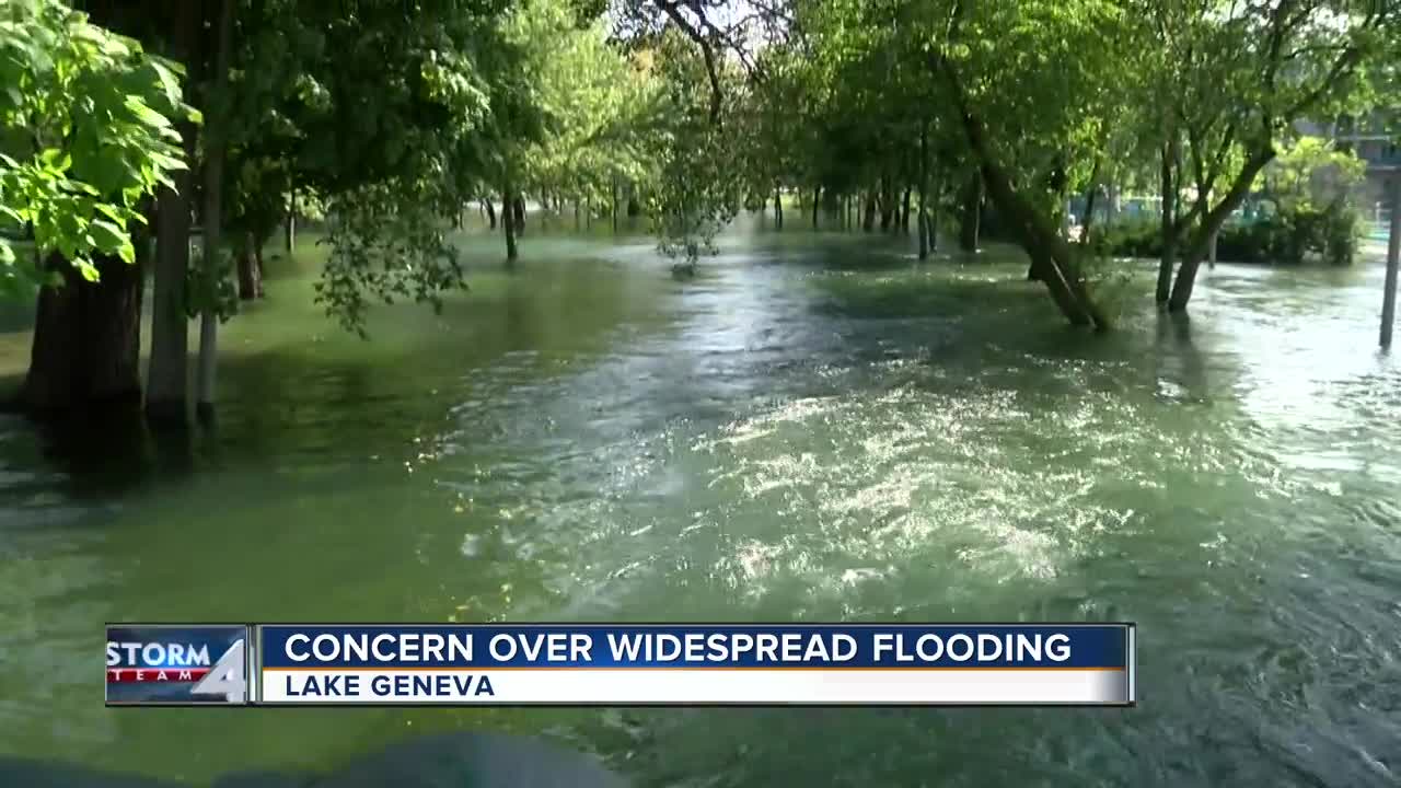 Flooding geneva herrington fox river downtown inn extensive residents suburban face none