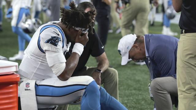 Cam Newton's injury is a big concern for Panthers