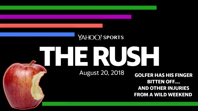 The Rush:  Golfer has his finger bitten off…and other injuries from a wild sports weekend