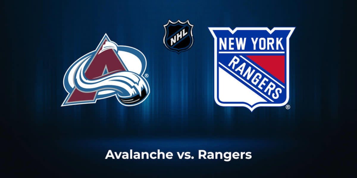 Avalanche vs. Rangers: Betting Trends, Odds, Advanced Stats