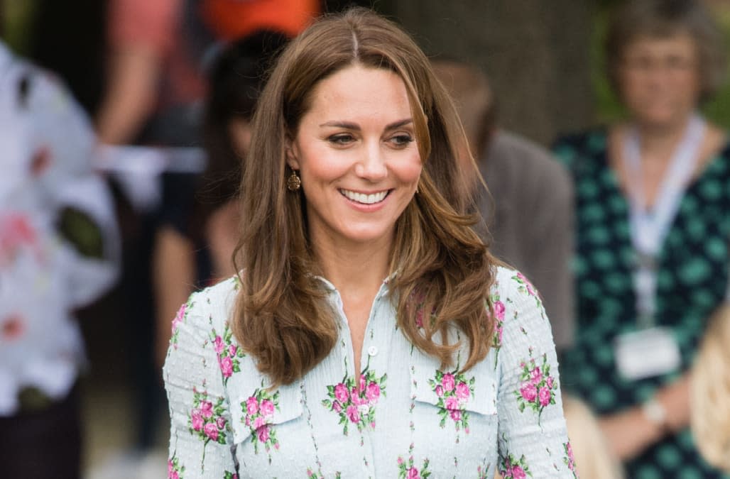 Kate Middleton steps out in gorgeous Emilia Wickstead for garden launch ...