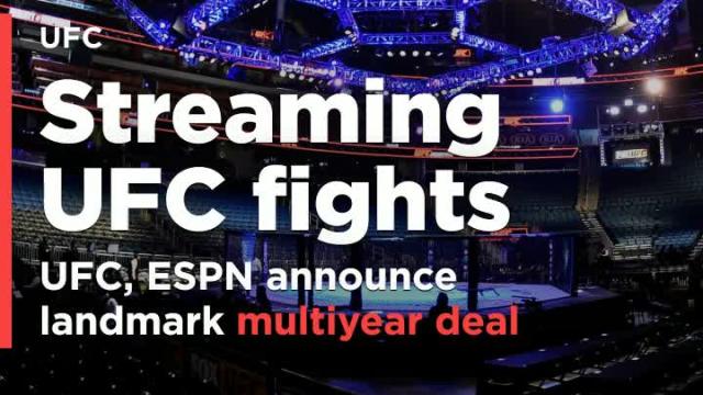 UFC, ESPN announce landmark multiyear deal for exclusive content