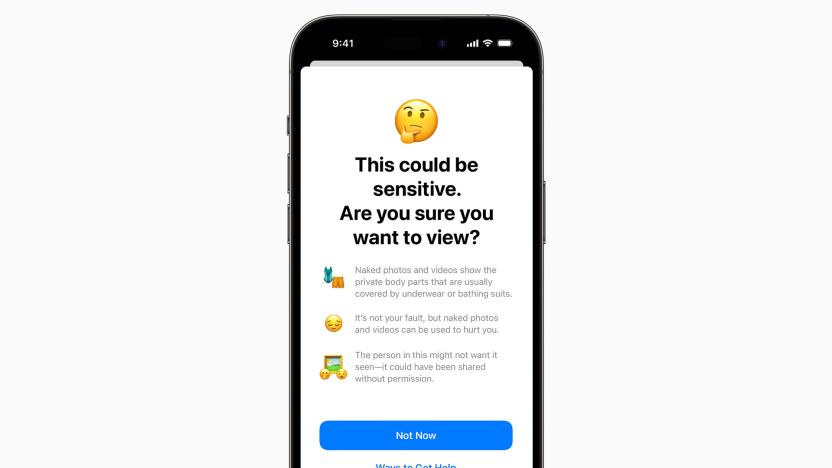 iOS 17 Sensitive Content Warning