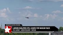 Arron McLaren's Kyle Larson qualifies 5th, leaves for NASCAR All-Star race