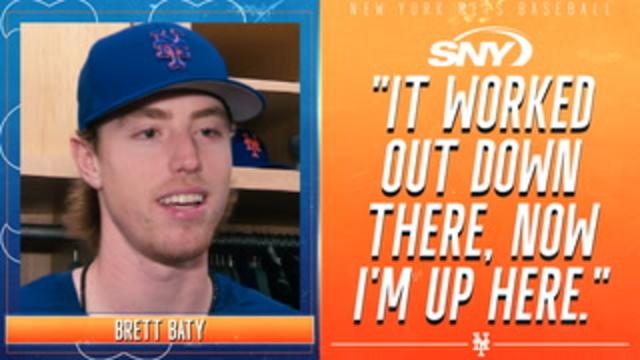 New York Mets' Brett Baty 'looks legit' after hot start to MLB