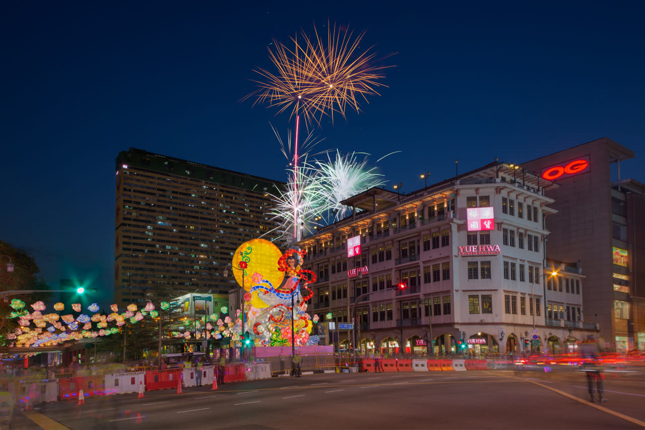 Chinatown lights up for MidAutumn festival