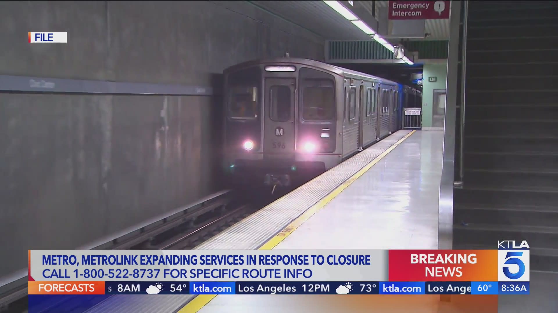 Public transit authorities expanding services in response to 10 Freeway closure