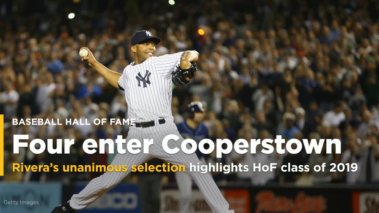 Watch Mariano Rivera's Hall of Fame career highlights 