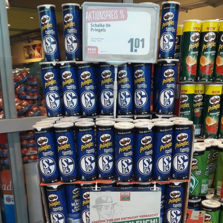 Supermarkt macht sich über Schalke 04 lustig