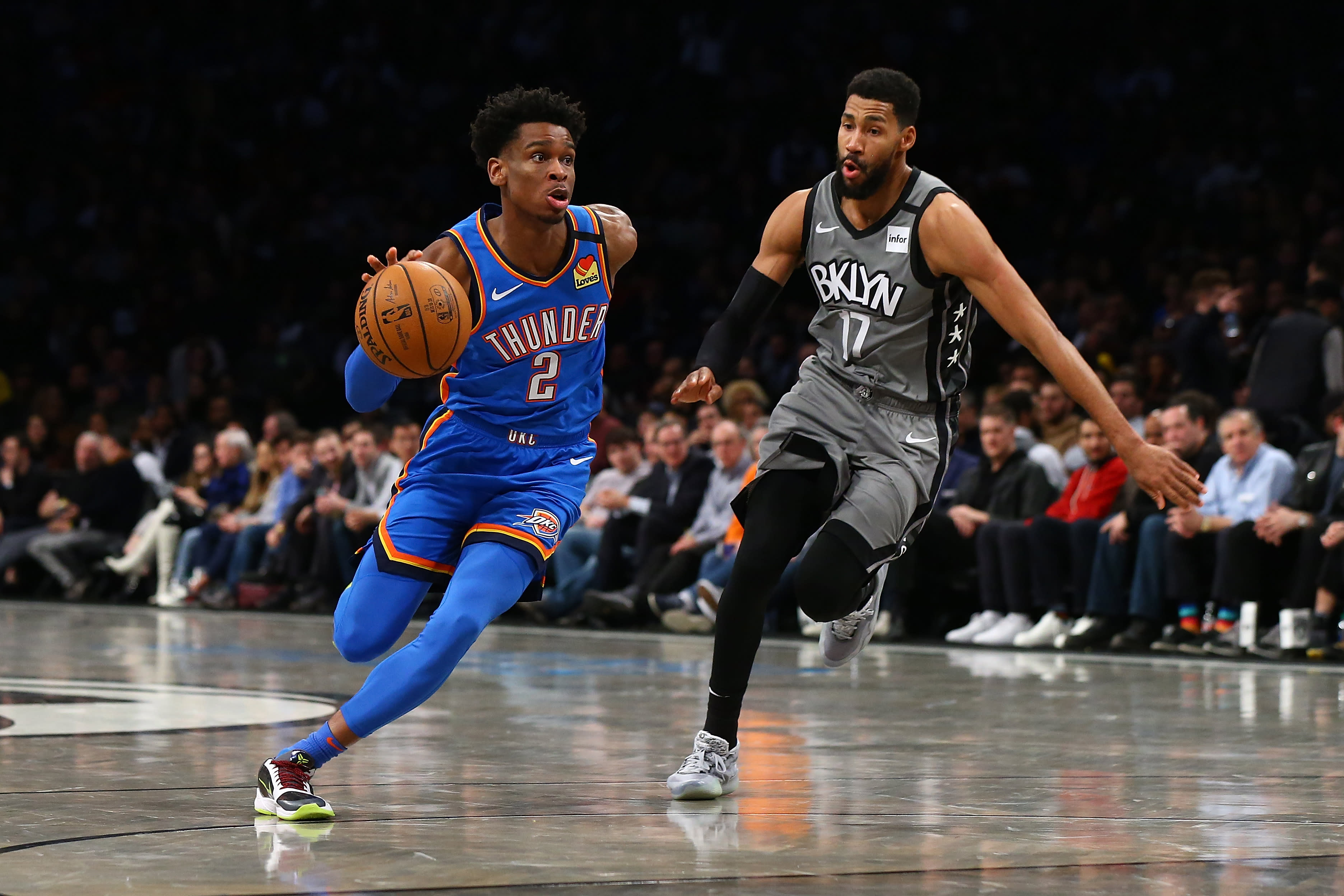 Thunder PG Shai Gilgeous-Alexander breaks rebounding triple-double mark hel...