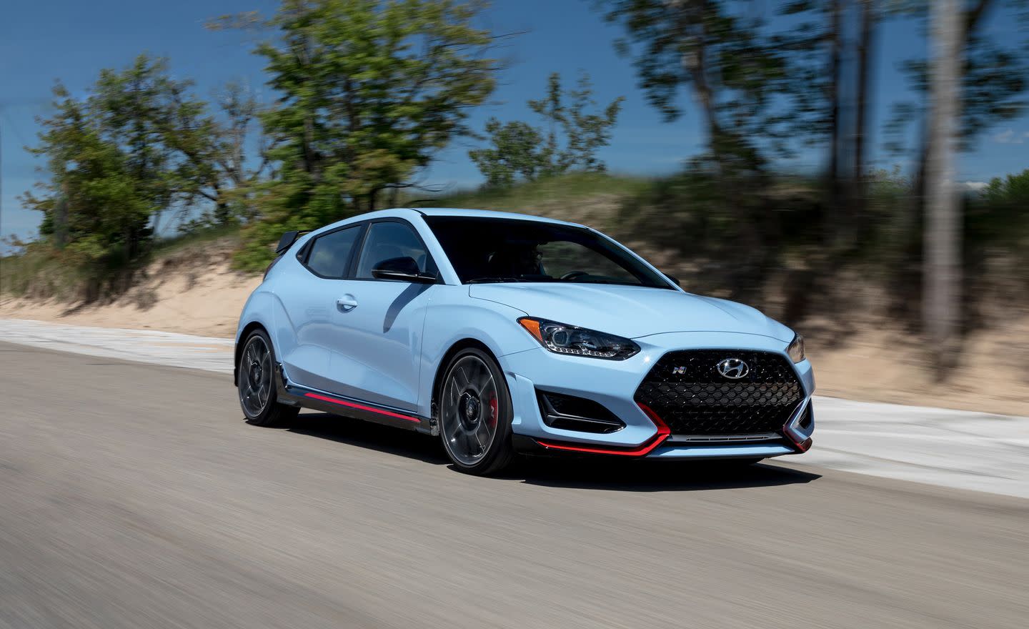 View Photos of our Long-Term 2019 Hyundai Veloster N