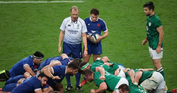 Rugby – Blues – England player Wayne Barnes referees France-New Zealand