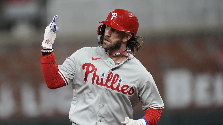 2023 MLB Jerseys - Philadelphia Phillies: Bryce Harper - Candy