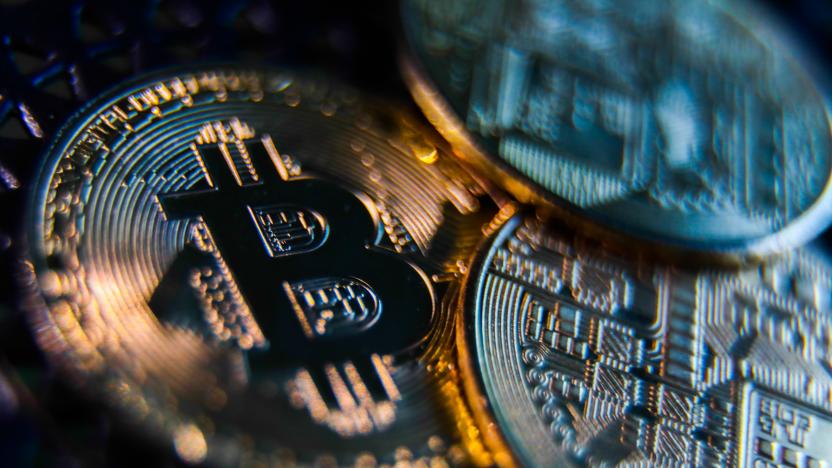 Representation of Bitcoin cryptocurrency is seen in this illustration photo taken in Krakow, Poland on April 27, 2021. (Photo Illustration by Jakub Porzycki/NurPhoto via Getty Images)