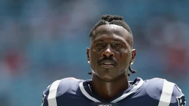 Antonio Brown working out for Saints