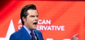 Rep. Matt Gaetz at the Conservative Political Action Conference in Orlando, Fla. (The New York Times)