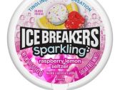 Revolutionizing Freshness:  New Ice Breakers Raspberry Lemon Seltzer Sparkling Mints Deliver Unique Fizz Sensation