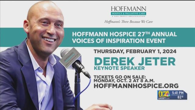 Hall of Famer Derek Jeter to headline 'Voices of Inspiration' fundraiser