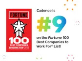 Cadence Named by Fortune and Great Place to Work as One of 2024’s 100 Best Companies to Work For, Ranking No. 9