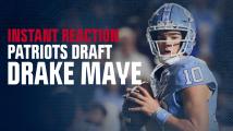 INSTANT REACTION: Patriots draft QB Drake Maye third overall