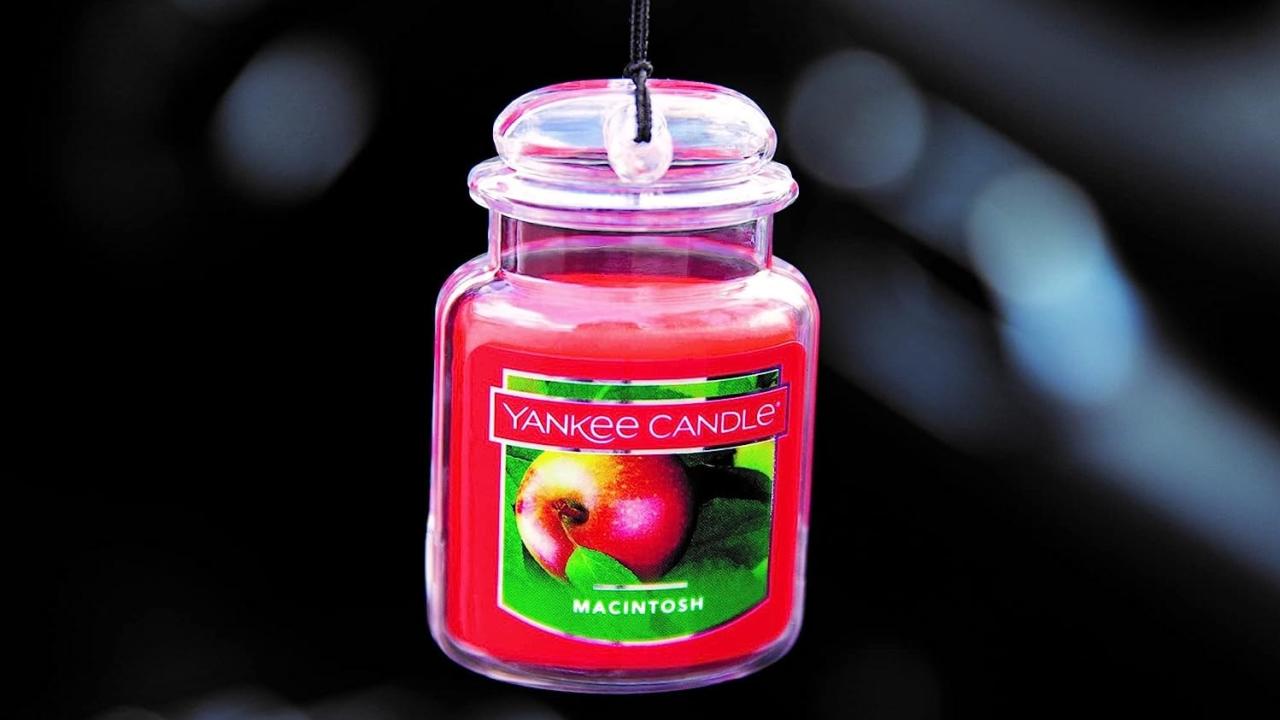 These Yankee Candle air fresheners make your car smell great